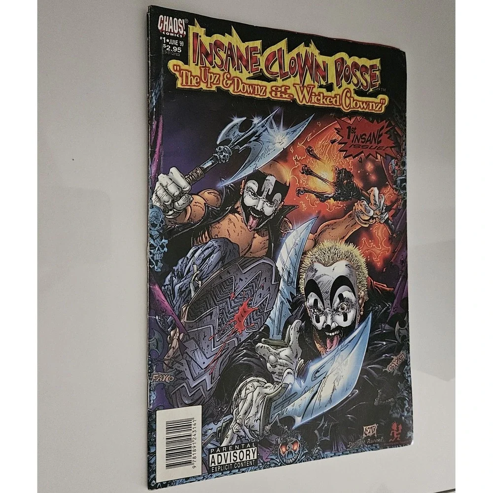 1999 June Insane Clown Posse Chaos Comics #1 Psychopathic Records